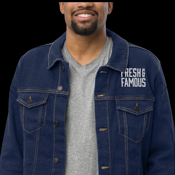 Unisex Oversized Denim Jacket Vintage, Stylish & Comfortable